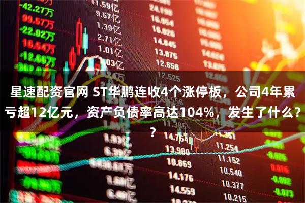 星速配资官网 ST华鹏连收4个涨停板，公司4年累亏超12亿元，资产负债率高达104%，发生了什么？